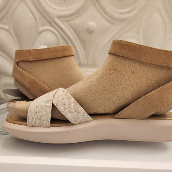 Naturalizer Porcelain Jamila Gladiator Sandals. NIB. Size 9.5 - Picture 5 of 9